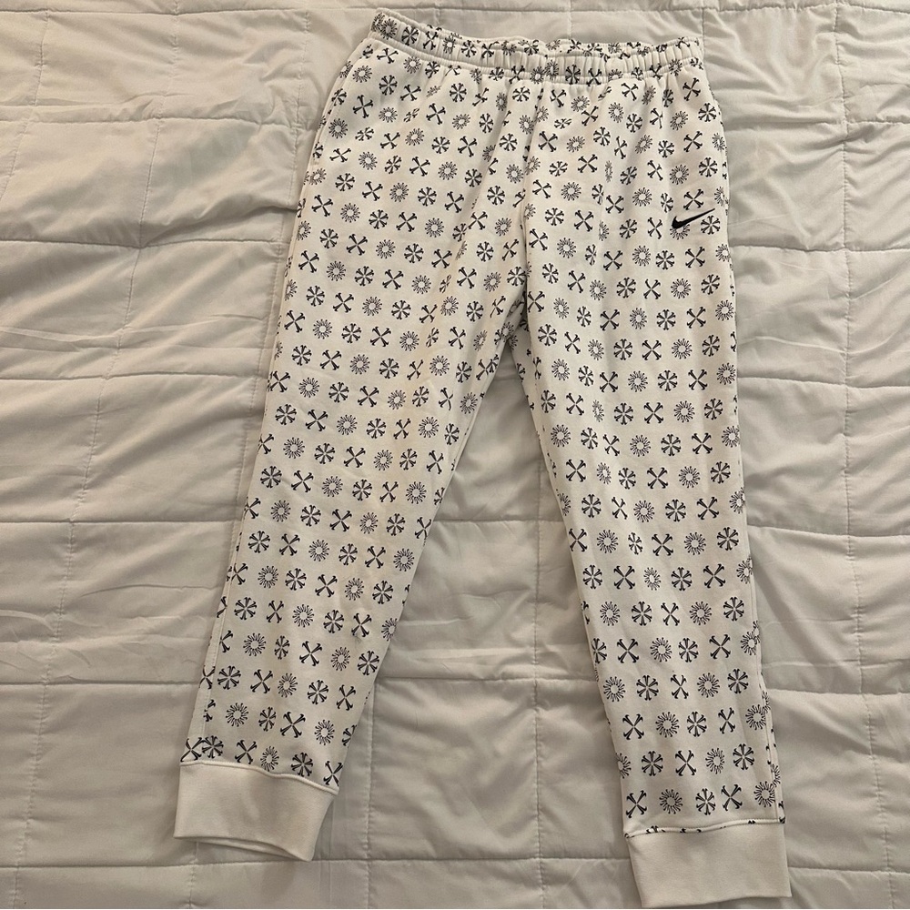 Nike Men's  Fleece Joggers | White | New size XL